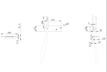 Смеситель Abber Rund AF8731B черный матовый