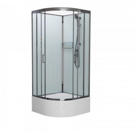 Душевая кабина Frank F400/2 Brilliant 100x100 без крыши