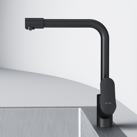 Смеситель для кухонной мойки AM.PM Like F8005722 Черный