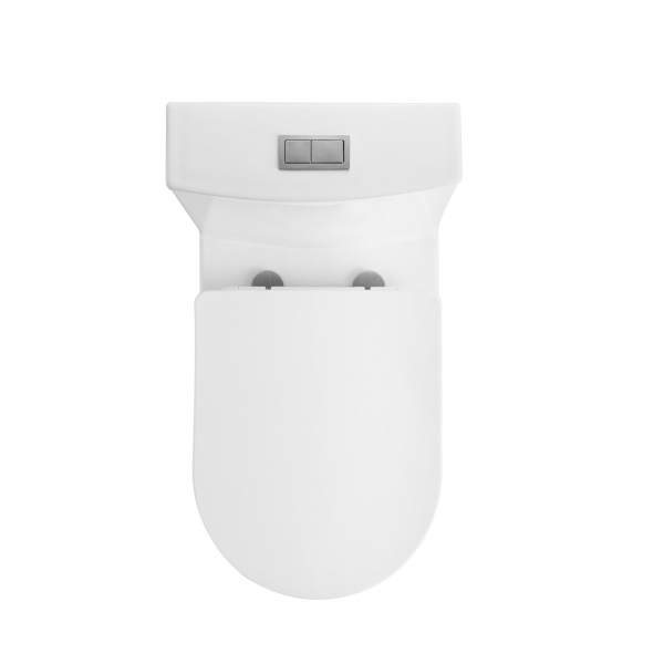 Унитаз Grossman Thin Rim GR-5607SQ (656х370х796) тонкий ободок,белый с тонкой крышкой,микролифт,смыв торнадо,1 место