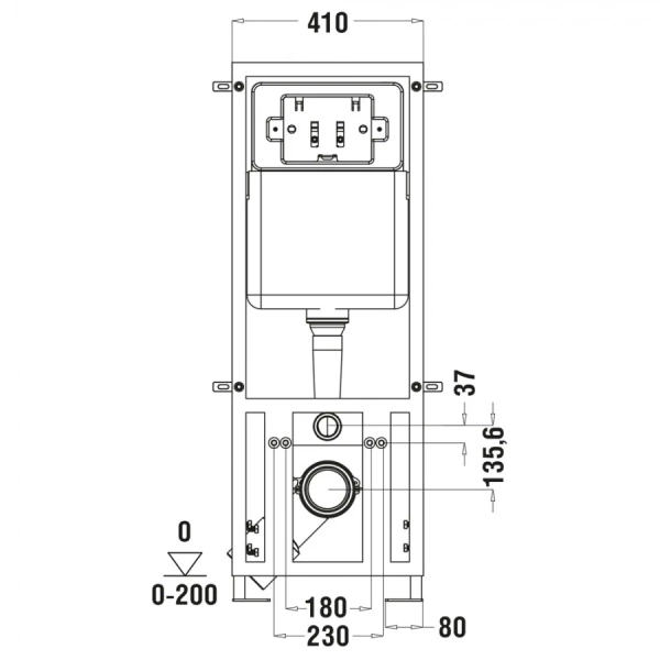 Комплект Weltwasser 10000010357 подвесной унитаз Baarbach 004 GL-WT + инсталляция Marberg 410 + кнопка MAR 410 SE MT-BL