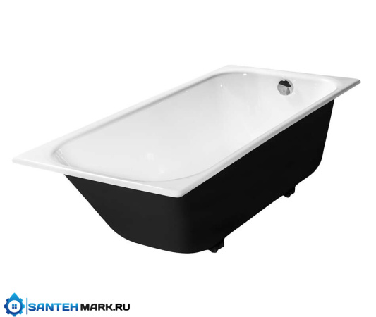 Ванна чугунная 150x70 Wotte Start 1500x700, белая