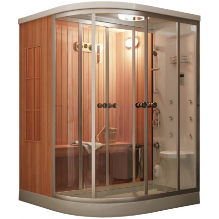 Душевая кабина с сауной Frank F-915 L 150x150