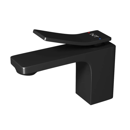 Смеситель для раковины NT Bagno NT1801В Volno для раковины черный матовый