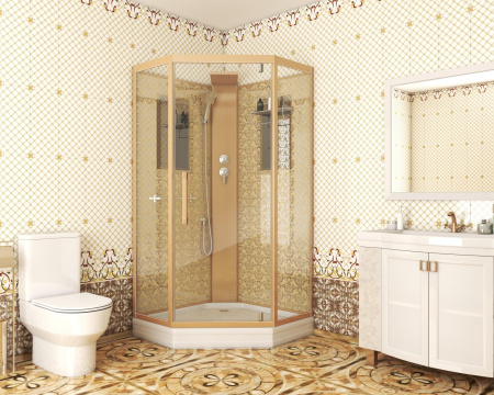 Душевая кабина Niagara Luxe NG-7717GBK 100x100