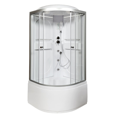 Душевая кабина DTO L 690 LED+GM 90x90 с гидромассажем Душевая кабина DTO L 690 LED+GM 90x90 с гидромассажем