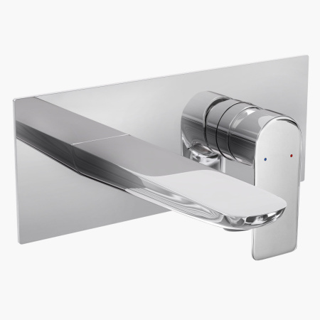 Смеситель для раковины Berges VENTAS S скрытого монтажа, совместный, хром(076005)