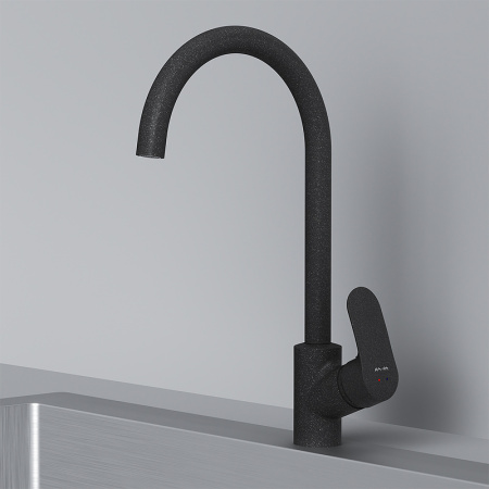 Смеситель для кухонной мойки AM.PM Like F8007122 Черный
