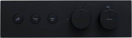 Смеситель Allen Brau Liberty 5.33003-31 (с внутренней частью) черный матовый