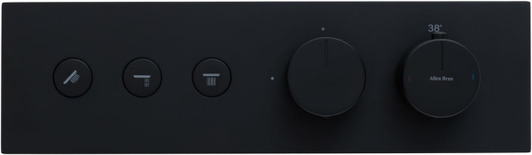 Смеситель Allen Brau Liberty 5.33003-31 (с внутренней частью) черный матовый