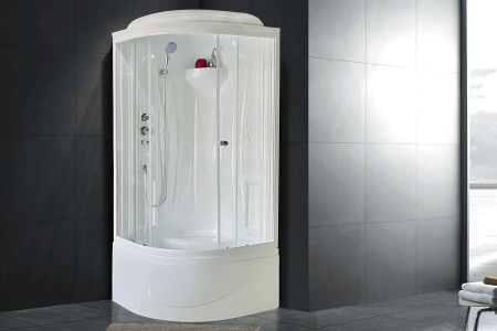 Душевая кабина Royal Bath 90BK1-T (прозрачное) 90x90x217