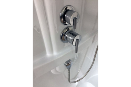 Душевая кабина Royal Bath 8100BP2-T (прозрачное) левая 100x80x217