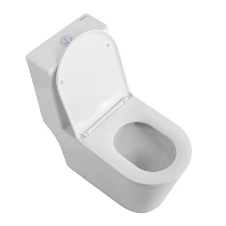 Унитаз BelBagno TRE-TOR BB673CP-MN-TOR/SC со смывом "Торнадо", с сиденьем дюропласт soft close, P-trap