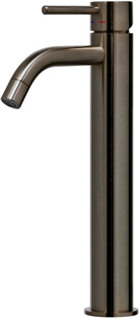 Смеситель Paffoni Light LIG081NKNSP никель черный брашированный Смеситель Paffoni Light LIG081NKNSP никель черный брашированный