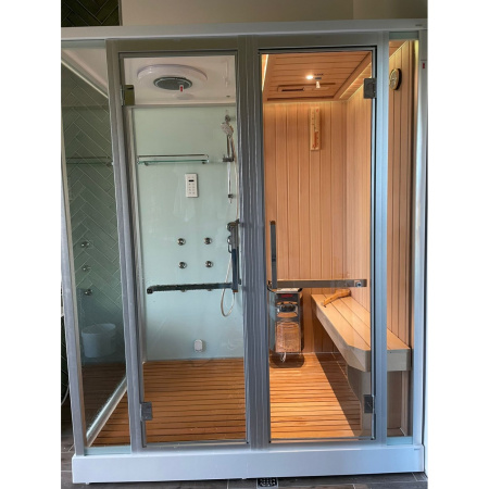 Душевая кабина с сауной Frank F-918 R 180x130