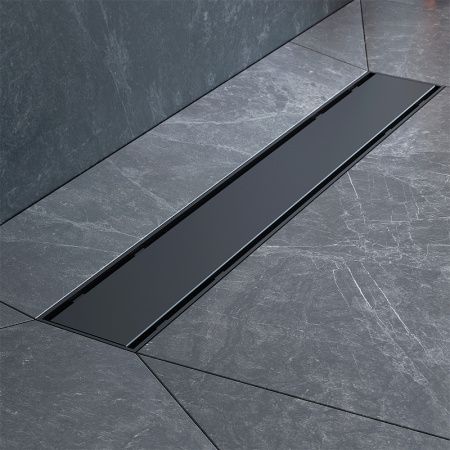 Трап для душа Am.Pm PrimeFlow 50 W02SC-U11-050-04BM с Черной матовой решеткой / под плитку Tile