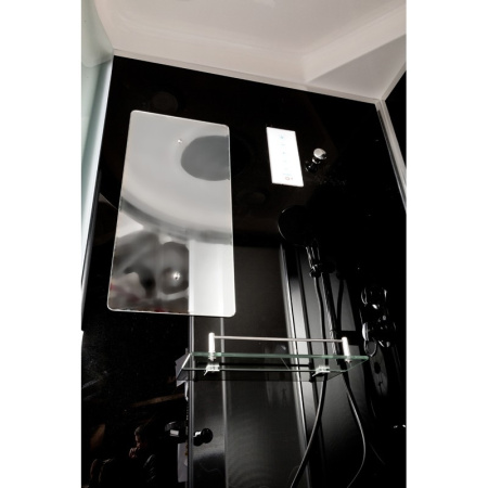 Душевая кабина DTO B 90S EL BLACK 90x90 с электрикой