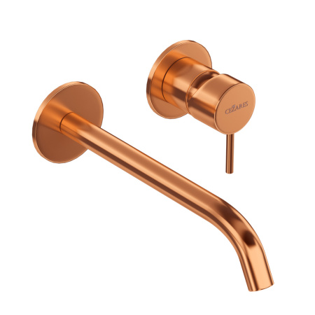 Смеситель CEZARES LEAF LEAF-BLI2-L-SS красный