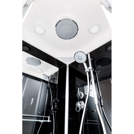 Душевая кабина Deto B 01S BLACK 100x100 Душевая кабина Deto B 01S BLACK 100x100