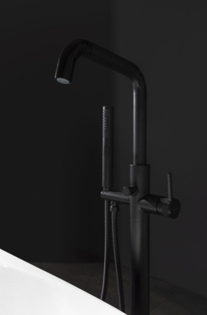 Смеситель Allen Brau Priority 5.31008-31 (с внутренней частью) черный матовый Смеситель Allen Brau Priority 5.31008-31 (с внутренней частью) черный матовый