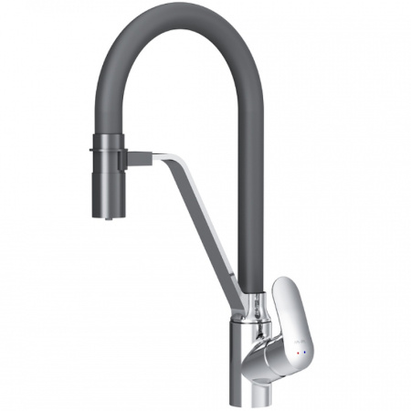 Смеситель для кухонной мойки AM.PM Like F8007802 Хром Черный