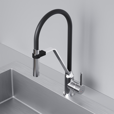 Смеситель для кухонной мойки AM.PM Like S F8013000 Хром Смеситель для кухонной мойки AM.PM Like S F8013000 Хром