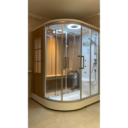 Душевая кабина с сауной Frank F-915 L 150x150