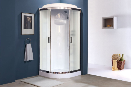 Душевая кабина Royal Bath 90HK1-M-CH (матовое) 90x90x217