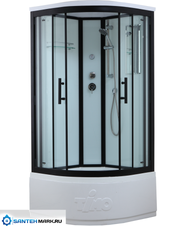 Душевая кабина Timo Standart T-6690 Black 90x90