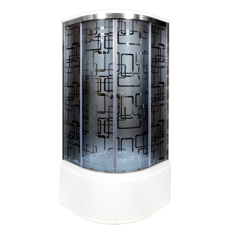 Душевая кабина Deto BM 4510 BLACK 100x100 Душевая кабина Deto BM 4510 BLACK 100x100