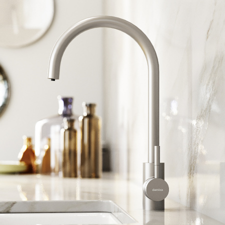 Смеситель для кухонной мойки Damixa Merkur 400721400 Никель