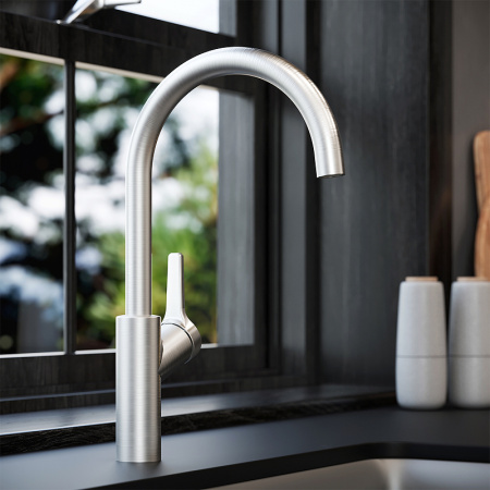 Смеситель для кухонной мойки Damixa Eclipse 310720400 Никель