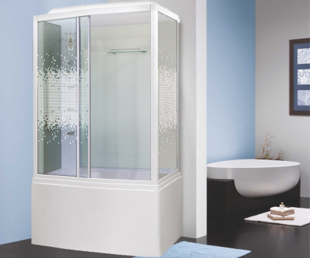 Душевая кабина Niagara Ultra NG-307-01L 120x80 белый профиль