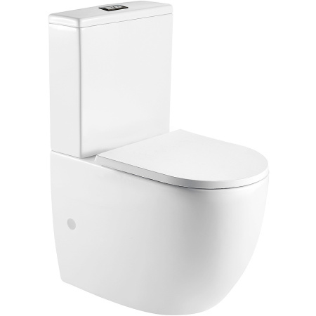 Унитаз WeltWasser Merzbach 011 XL GL-WT 10000012096 с бачком и сиденьем Микролифт