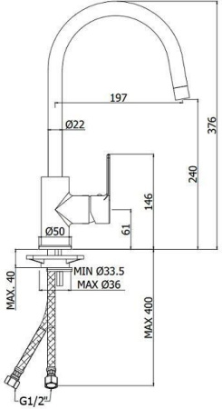 Смеситель Paffoni Red RED180CR Смеситель Paffoni Red RED180CR
