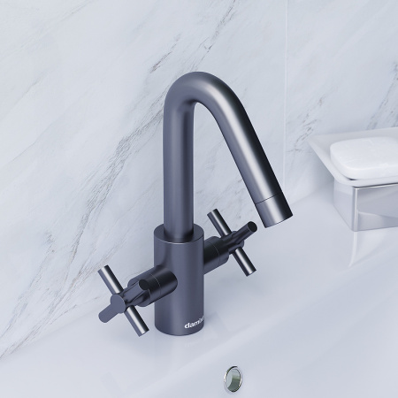 Смеситель для раковины Damixa RedBlu Neo Classic 270210000 Графит