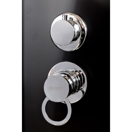 Душевая кабина DTO BM 4590 LED BLACK 90x90 с подсветкой Душевая кабина DTO BM 4590 LED BLACK 90x90 с подсветкой