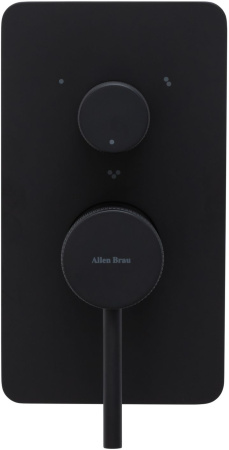 Смеситель Allen Brau Priority 5.31A11-31 (с внутренней частью) черный матовый Смеситель Allen Brau Priority 5.31A11-31 (с внутренней частью) черный матовый