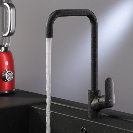 Смеситель для кухонной мойки AM.PM Like F8006022 Черный