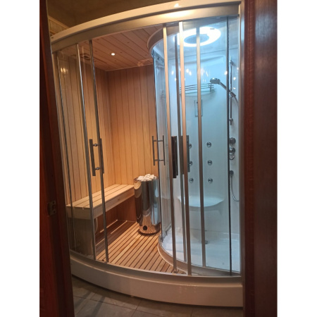 Душевая кабина с сауной Frank F-917 L 170x112