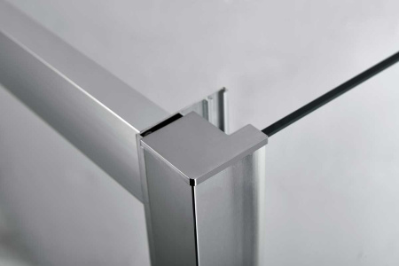 Душевой уголок Vincea Alpha VSR-3AL8011MT, 1100x800, хром, стекло текстурное без поддона