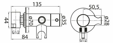Смеситель Cezares Czr CZR-DA1-NOP Черная матовая