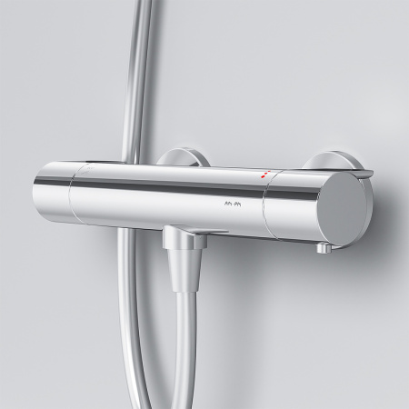 Смеситель для душа AM.PM X-Joy F85A40000 с термостатом Хром