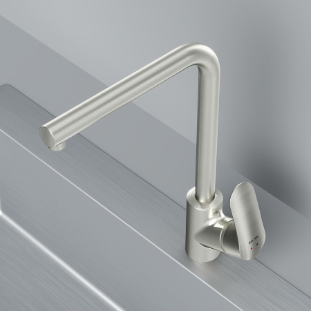 Смеситель для кухонной мойки AM.PM Like F8005011 Сатин