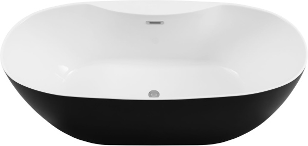 Ванна Aquanet Family Sweet 170x78 155778-GW-MB Gloss Finish (панель Black matte)