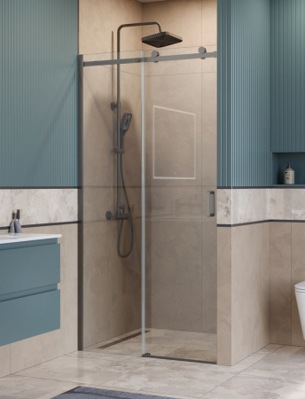 Душевая дверь в нишу BelBagno SOFT_CLOSE-2-BF-1-110-C-GM