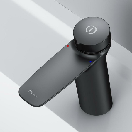 Смеситель для раковины AM.PM Inspire V2.0 TouchReel F50A02522 Черный матовый