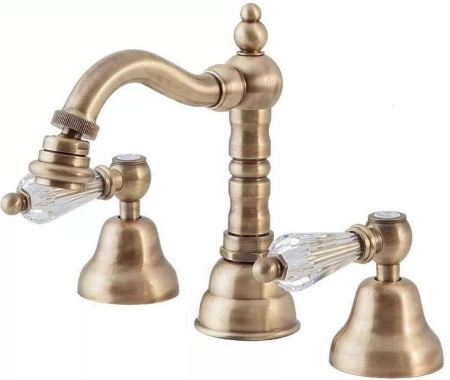 Смеситель для биде Cezares Diamond DIAMOND-BBS2-02-Sw с донным клапаном