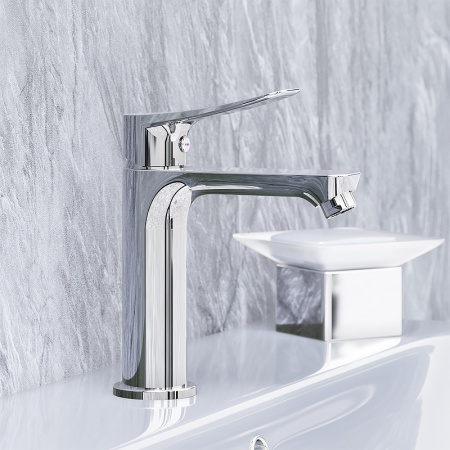 Смеситель для раковины Damixa RedBlu Origin Apollo 220220000 Хром