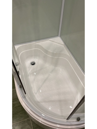 Душевая кабина Frank F412/2L White 120x80 без крыши